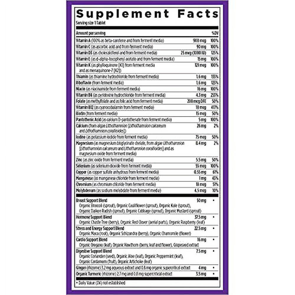 New Chapter Women's Multivitamin 40 plus for Energy, Healthy Aging