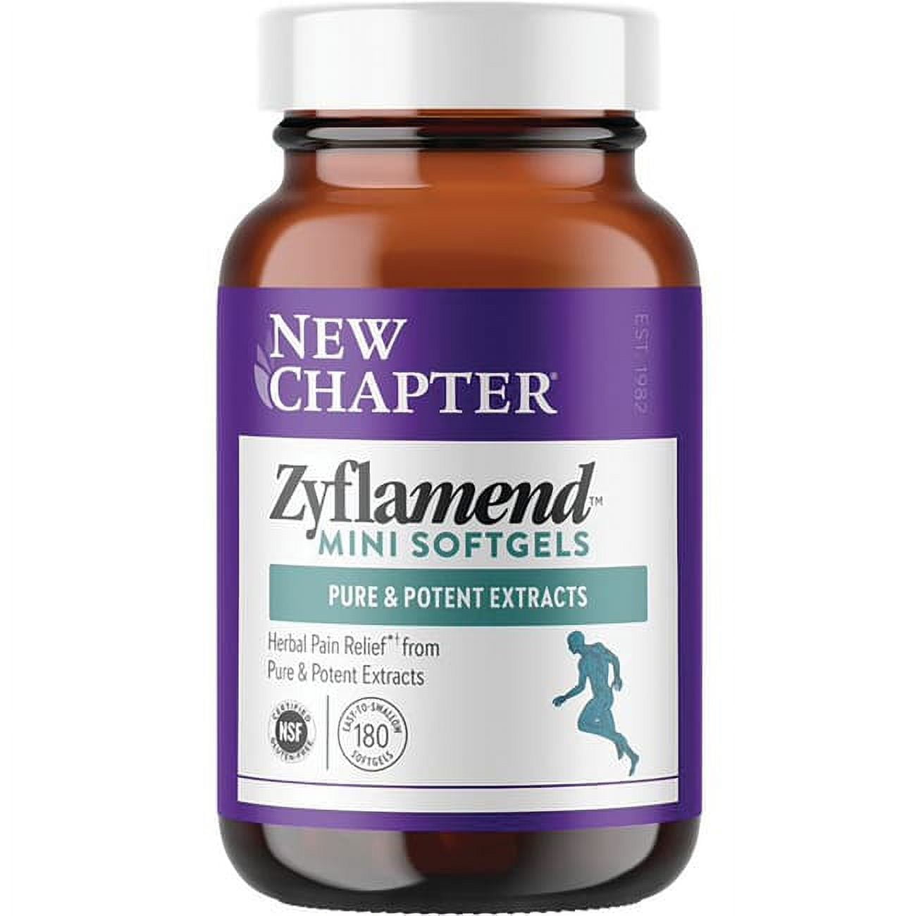 New Chapter Zyflamend Whole Body Mini Softgels, 180 Ct - Herbal