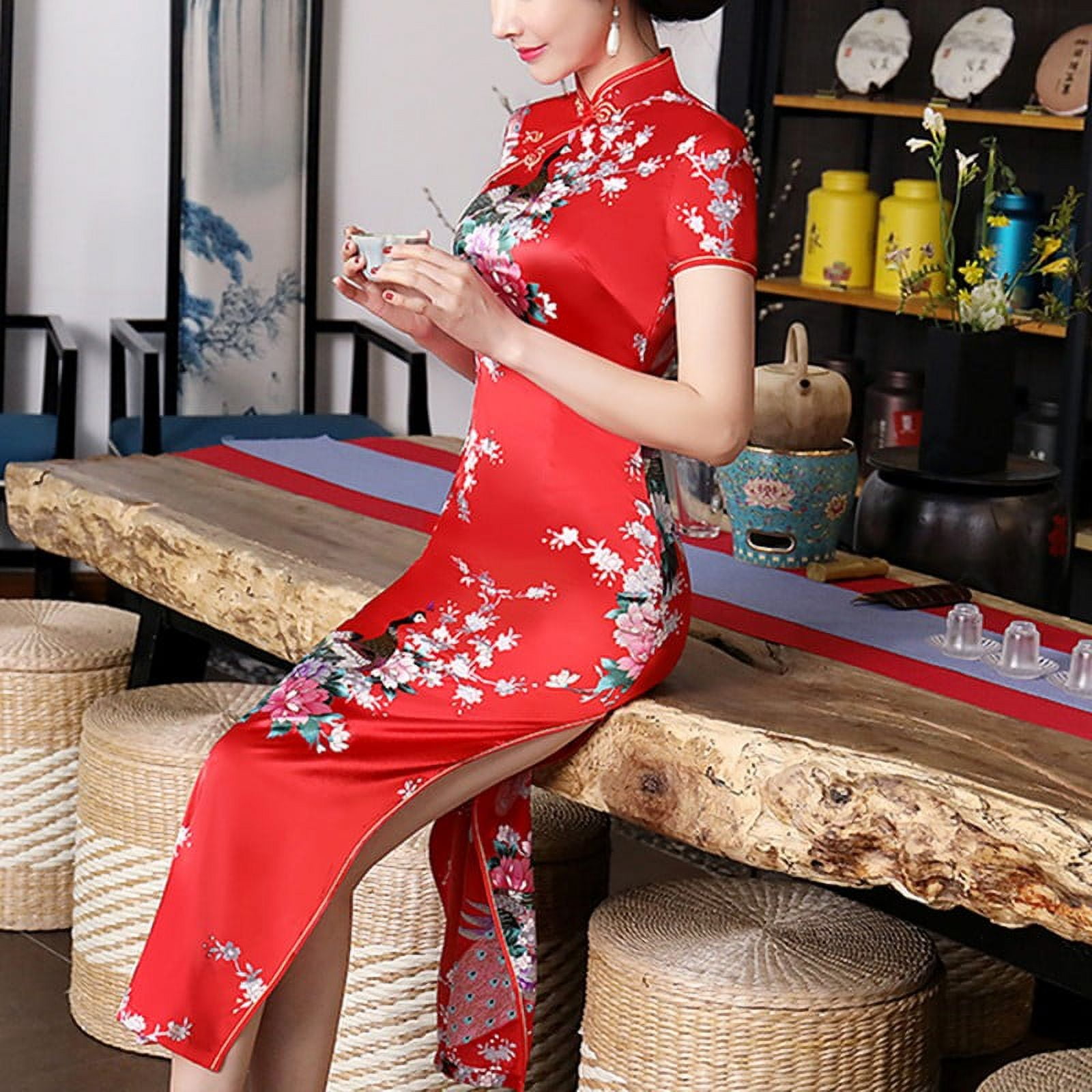 Elegant Chinese Evening Qipao Dress for Women Palestine Ubuy