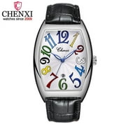 New Chenxi Top Brand Luxury Mens Watches Male Clocks Date Business Clock Leather Strap Quartz Wristwatches Men Watch Gift 8217 - Quartz Wristwatches