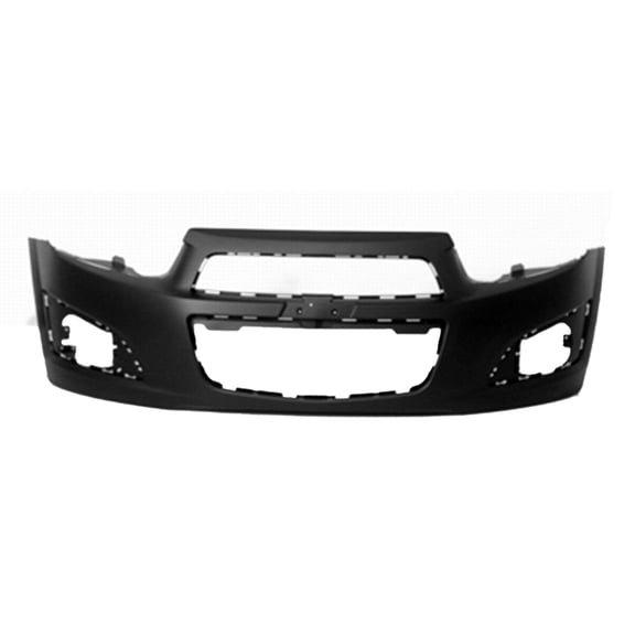 New  Chevrolet OE Unpainted Front Bumper Cover Replaces 95245182 Excluding RS fits 2012-2016 Chevrolet Sonic LS Hatchback 4-Door