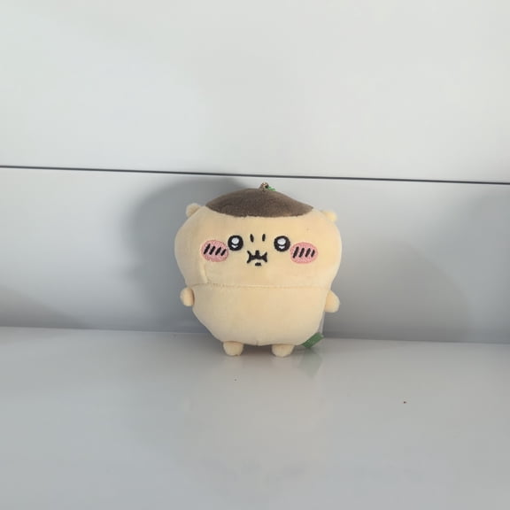 New Chiikawa Plush Doll Smirks Expression Usagi Hachiware Super Cute Chestnut Flying Squirrel Back Packaging Decoration Gift