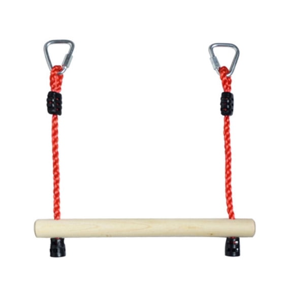 New Children Fitness Toys Outdoor Playground Games Plastic Gym Rings Arm Training Kids Climbing Pull Up Swing RED