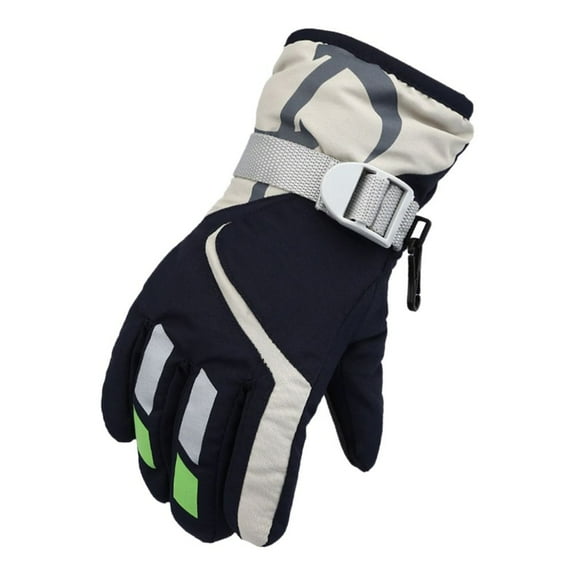 New Children Kids Winter Snow Warm Gloves Boy Girl Ski Snowboard Windproof Waterproof Thicken Keep Warm Winter Motorcycle Gloves (color10)