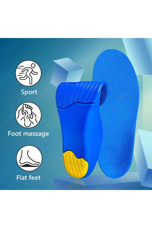 New Children Orthopedic Insoles for Shoes Kids Flat Foot Arch Support Soles Sports Pads Correction insole Accessories