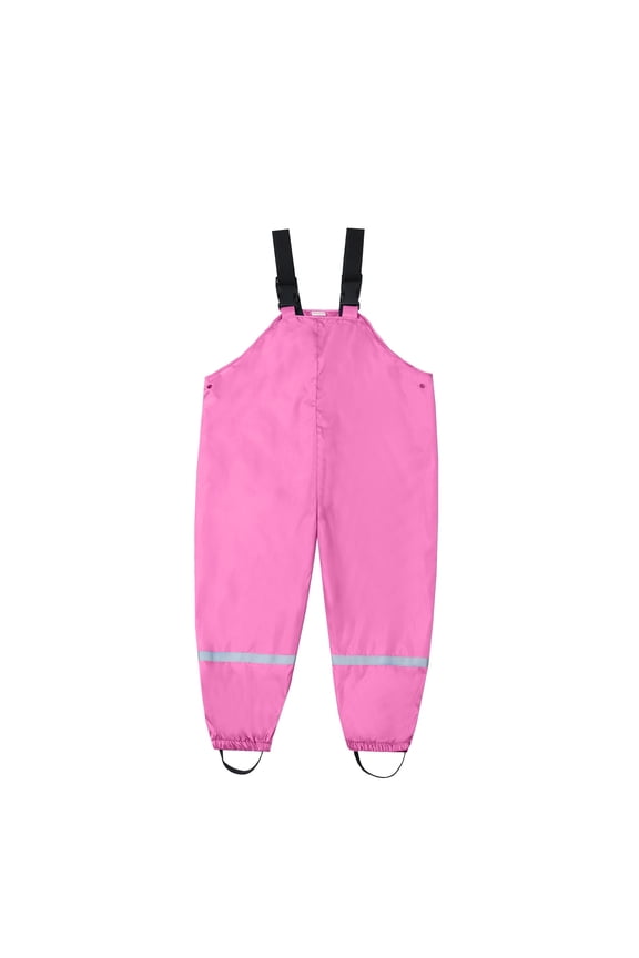 New Children Waterproof Overalls Outdoor Kids Mud Double Playsuit Overall Windproof Boys Toddler Rain Fabric Warm Dungarees Water-Proof Jumpsuit Clothes Girls Girls Romper&Jumpsuit