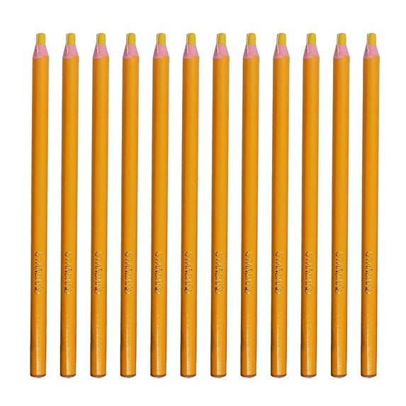 New Chinese Smooth Writing Marker Grease Pencil,Comfort Grip,Kaireo New China Markers Pencils – 12 Pack Multi Wax Markers for Glass Metal Plastic – Non Sharpening Peel Off China Marker