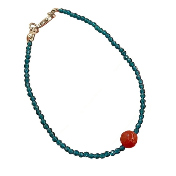 New Chinese Styles Bead Chain Vibranting Mixed Materials Designs Accessory for Casual And Wedding Occasions
