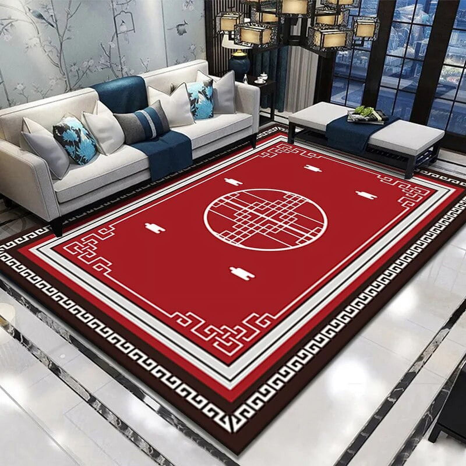 New Chinesestyle Carpet Living Room Area Rug Nonslip 3D Printing