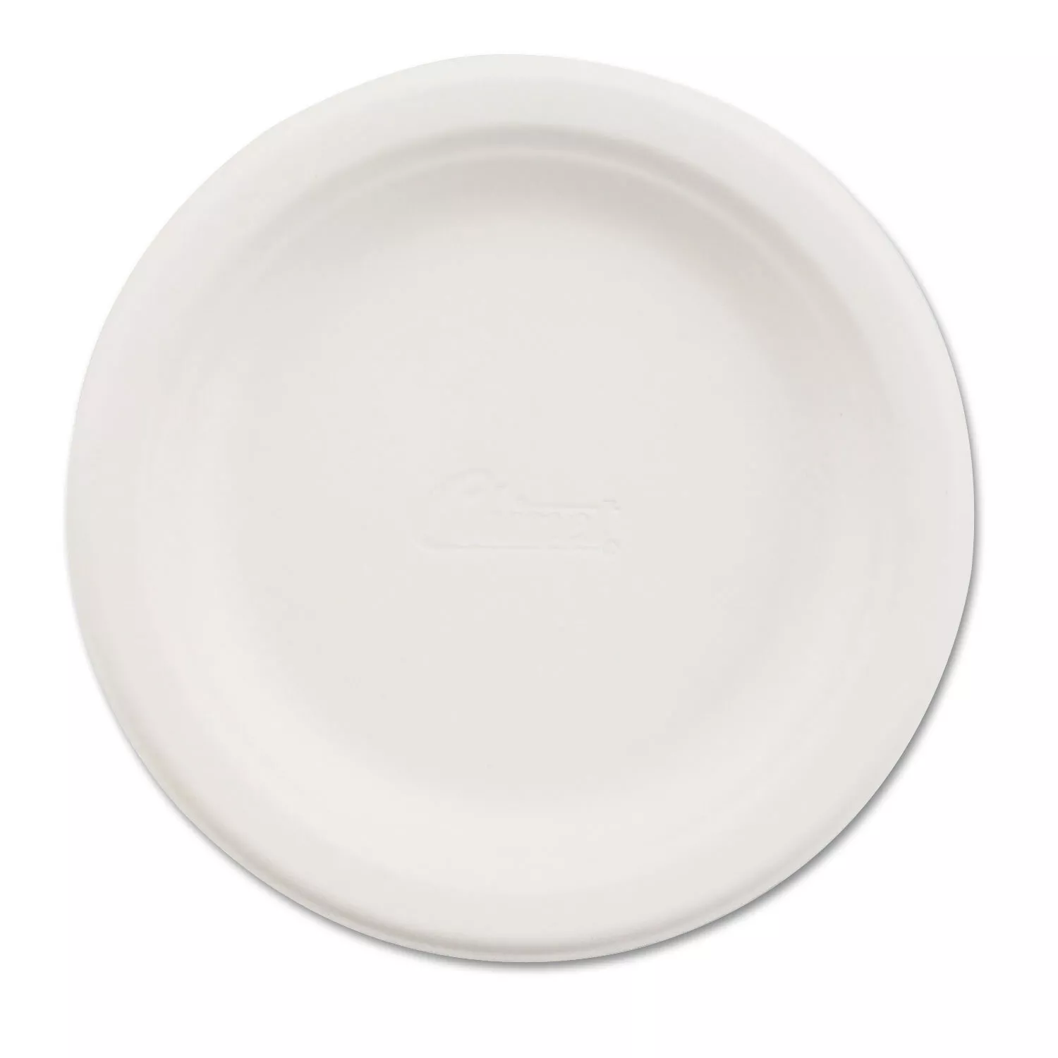New Chinet Paper Dinnerware Plate 6" dia White 125/Pack 21225PK