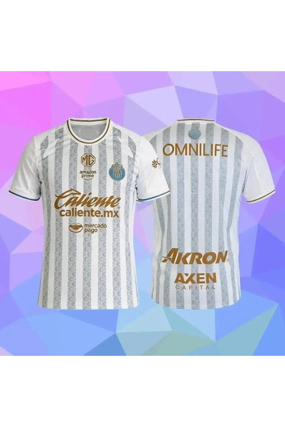 New Chivas 2025 26 Away White Home red short sleeves football jerseys shirt without number