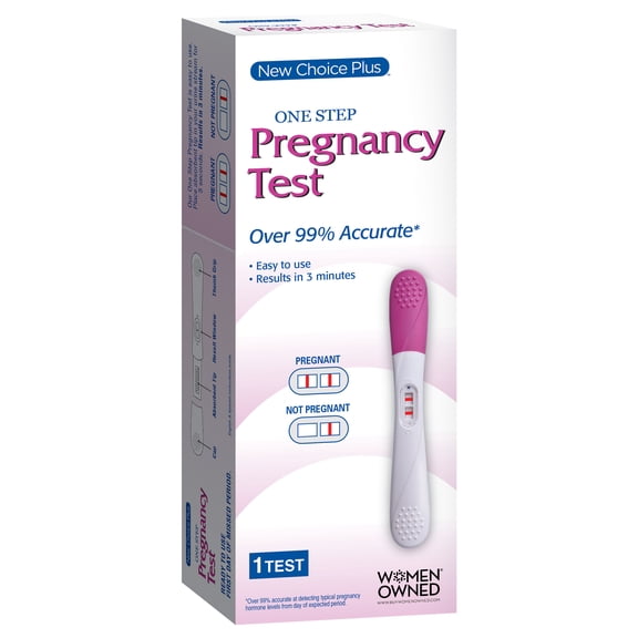 New Choice Plus - 5 Count Early Result Pregnancy Test Midstreams