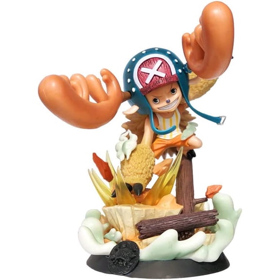 New Chopper Statue Anime Game Character Statue Desktop Collections Decorations Gift (Chopper 21cm)