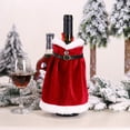 thumbnail image 1 of New Christmas Decoration Old Man Doll Wine Bottle Cover Christmas Decorations, 1 of 1
