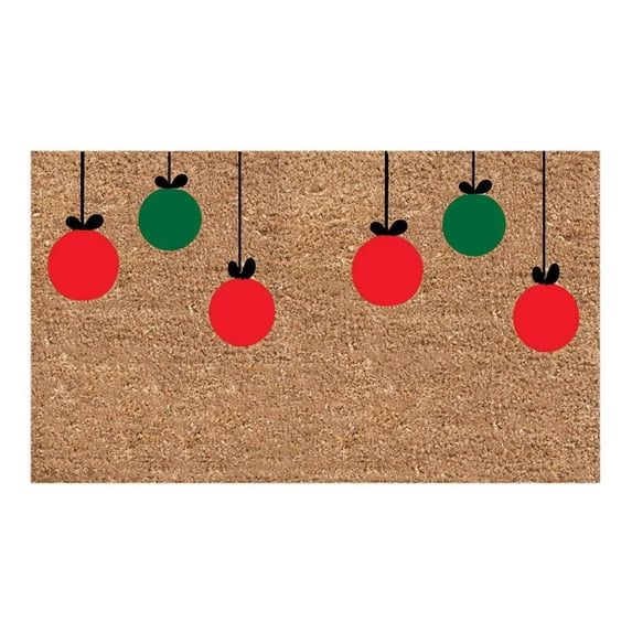 New Christmas Floor/Door Mat - 50*80cm. Non-Slip, fits kitchen/bathroom, Absorbent, easy to clean, holiday-themed, household new use.