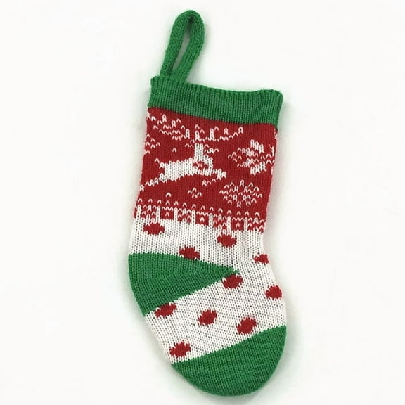 New Christmas holiday decorations: 13cm small Christmas socks, Christmas gift socks