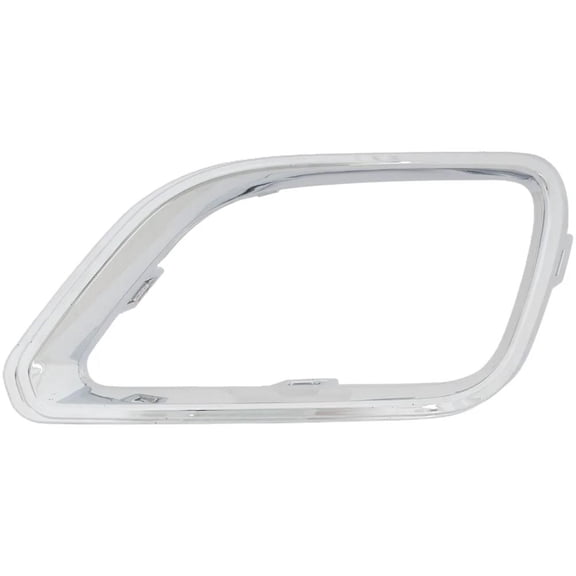 New Chrome Fog Light Trim Compatible With Jeep Cherokee 80Th Anniversary Cherokee X Overland Latitude Plus Limited 2019-2023 By Ch1039225 6De40sz0aa RJ10810017