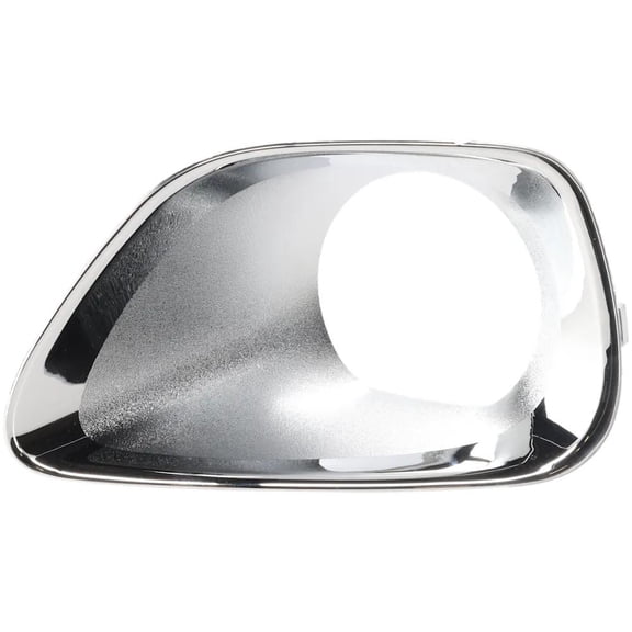 New Chrome Fog Light Trim Compatible With Jeep Grand Cherokee Overland Grand Cherokee Overland Summit Grand Cherokee Laredo X 2011-2013 By CH1039146 68110962AB