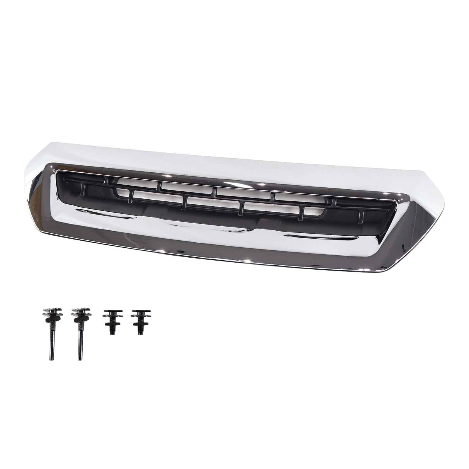 New Chrome Hood Air Vent For 17-19 GMC Sierra 2500 HD 3500 HD 6.0L 6.6L 84240942