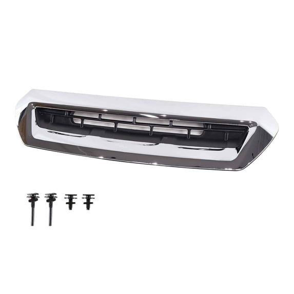 New Chrome Hood Air Vent For 17-19 GMC Sierra 2500 HD 3500 HD 6.0L 6.6L 84240942
