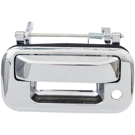 New Chrome Lever Tailgate Handle Compatible With Ford F-350 Super Duty All Submodels Explorer Sport Trac All Submodels F-550 Super Duty All Submodels 2004-2015 By RF58070012K