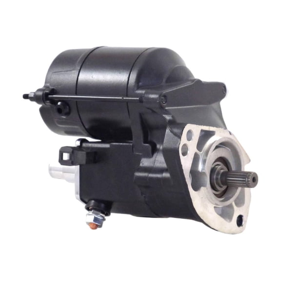 New Chrome Push Button Starter Motor Fits Harley Davidson Flht 1 Flhtc Classic