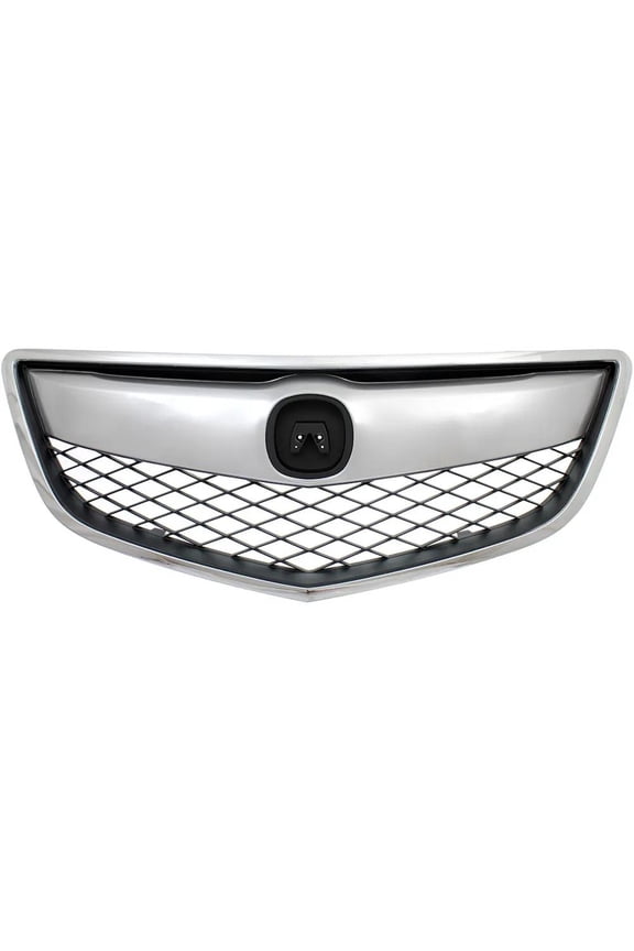 New Chrome Shell Grille Assembly Compatible With Acura RDX Base 6 Cyl 3.5L 2013-2015 By 71121TX4A01-PFM