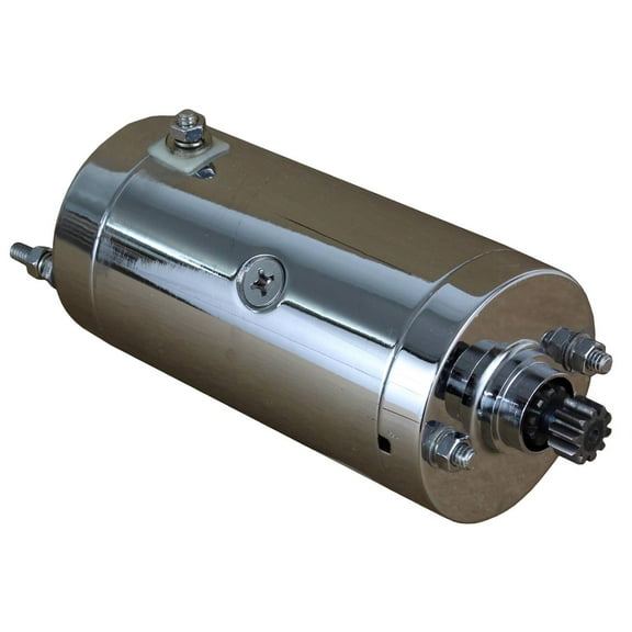 New Chrome Starter Fits 77 Harley Flhs Sportglide 1980-82 Sport Glide 1200 1340