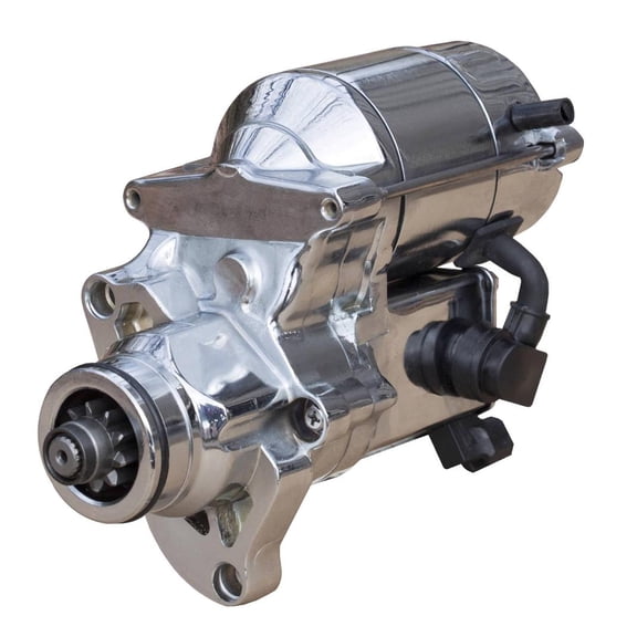 New Chrome Starter Fits Harley Davidson Dyna Super Glide Custom FXDc 2007-2012