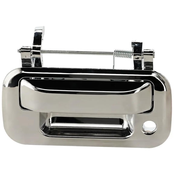 New Chrome Tailgate Handle Compatible With Ford F-350 Super Duty Platinum F-450 Super Duty XLT F-350 Super Duty XLT F-350 Super Duty King Ranch 2004-2016 By GAH010006
