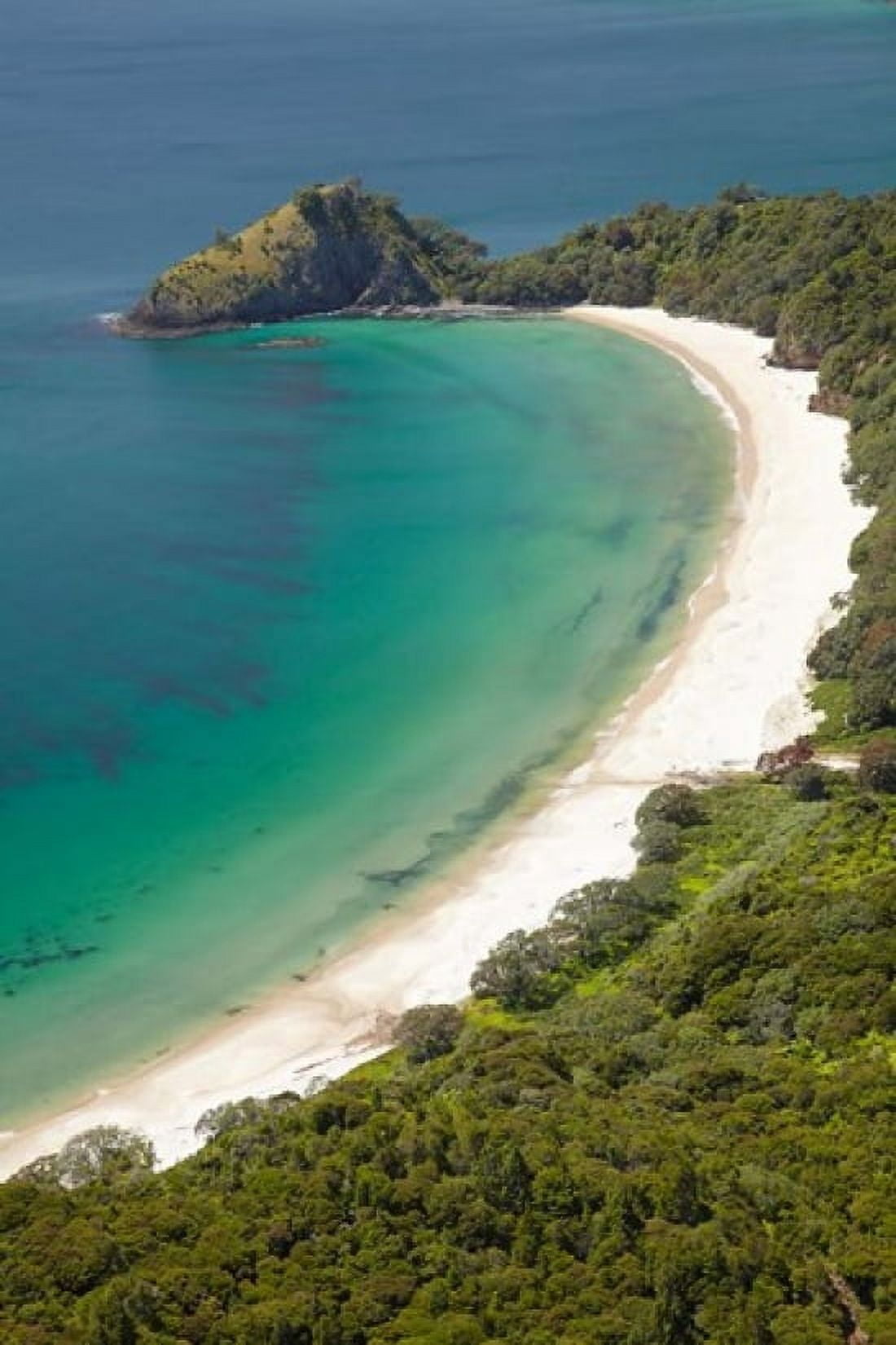 New Chums Beach and Motuto Point Coromandel Peninsula North Island New Zealand Canvas Art - David Wall DanitaDelimont (25 x 38)