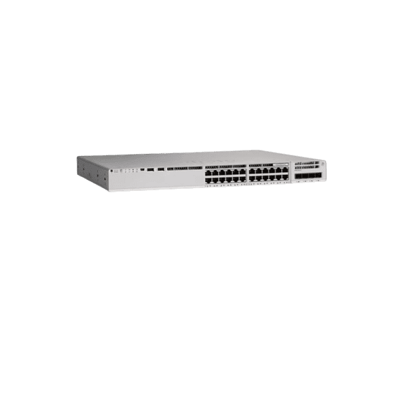 New Cisco Catalyst C9200L C9200L-24P-4G-A 24 Port PoE+ 4x1GbE Uplink Switch