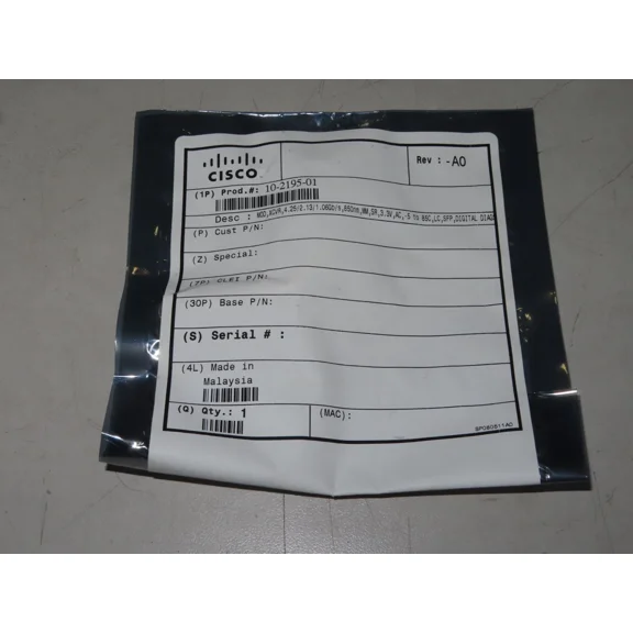 New Cisco Ds-Sfp-Fc4G-Sw Sfp Fiber Transceiver 850Nm 10-2195-01 Mini-Gbic