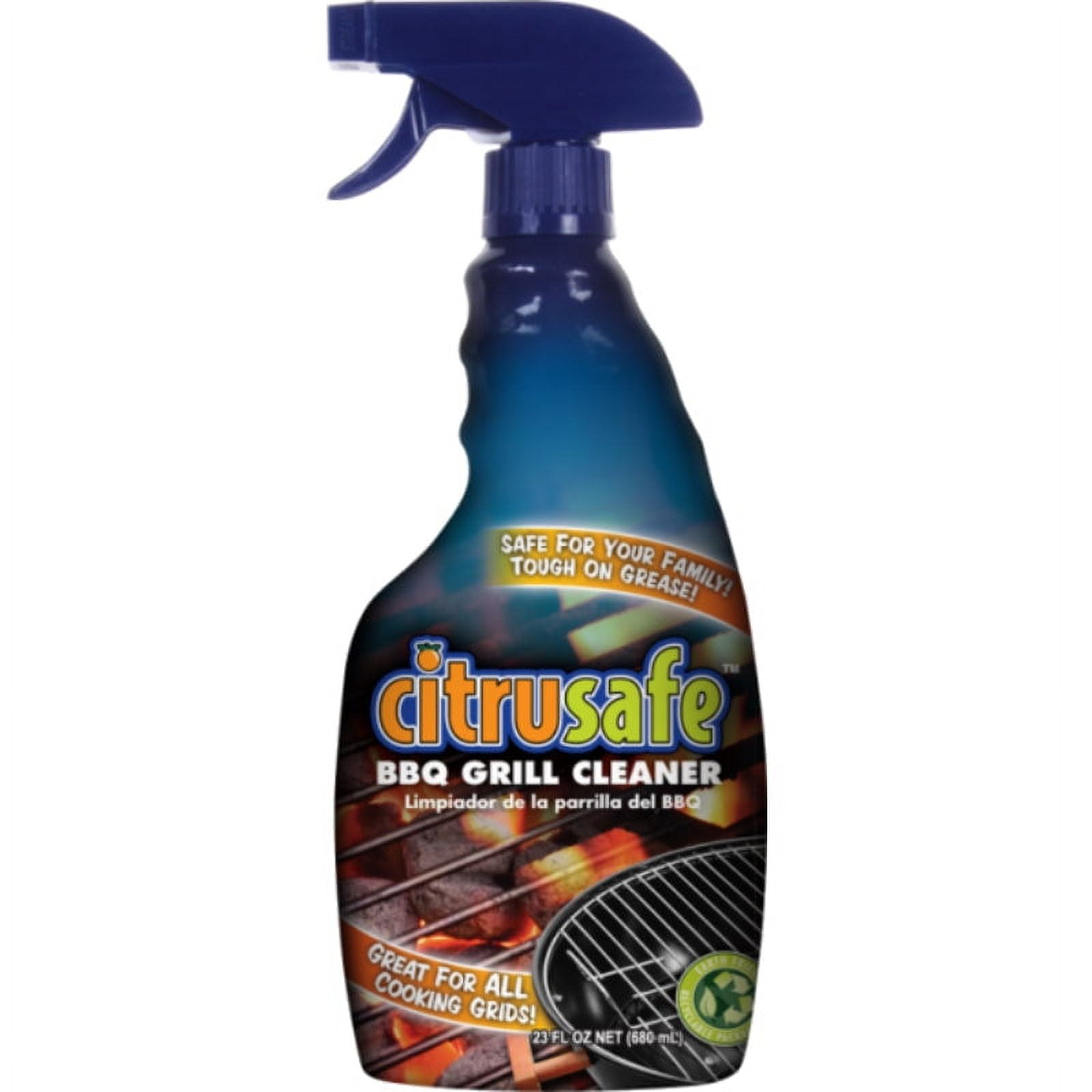 New CitruSafe 3100002 BBQ Grill Cleaner Trigger Spray, 23 Oz