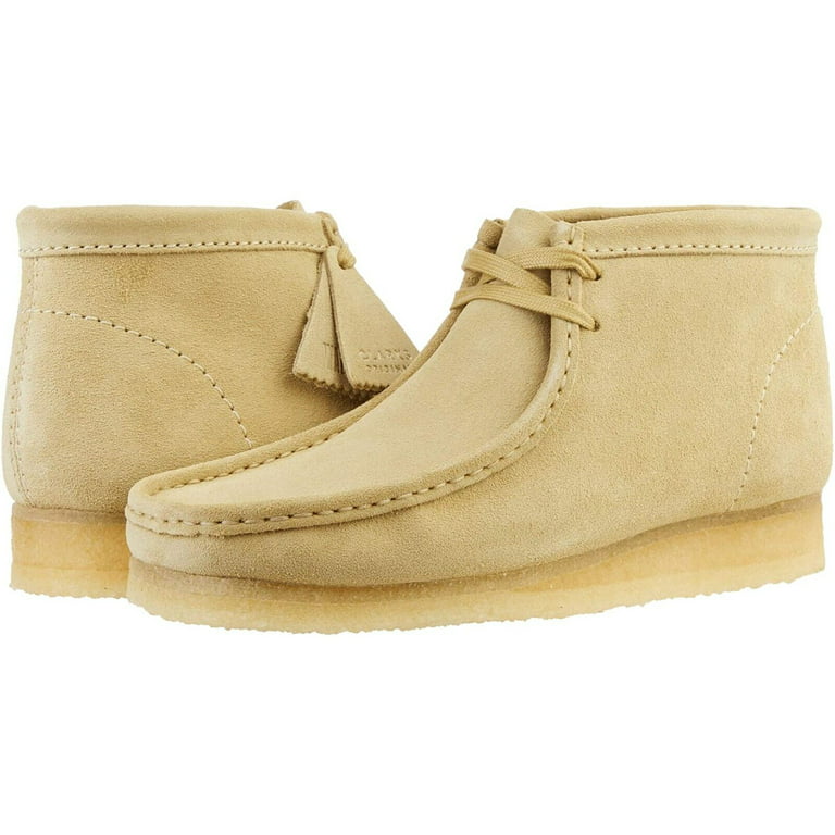 New Clarks Men's Wallabee Boot Maple Suede Leather 9