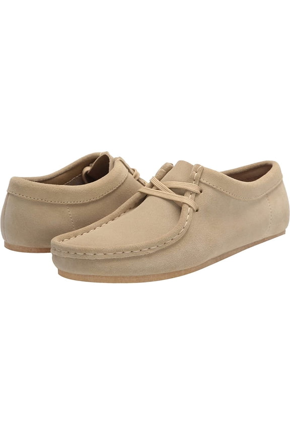 New Clarks Women's Wallabee Moccasin Maple Suede 6.5