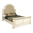 thumbnail image 1 of New Classic Anastasia 4-PC Wood Queen Bedroom Set with Nightstand in Ant White, 1 of 6