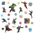 thumbnail image 1 of New Classic Avengers Peel and Stick Wall Decals RMK4289SCS Marvel Superhero Children Room Stickers, 1 of 7
