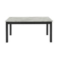thumbnail image 1 of New Classic Celeste 5-Piece Wood Rectangle Dining Table Set in Gray, 1 of 10