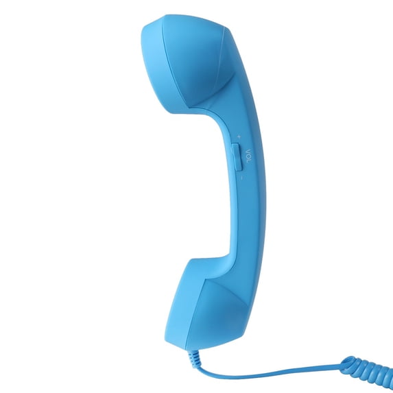 New Classic Comfort Retro Phone Handset Speaker Phone Call Mic Receiver For iPhone Android Phones 7 Colors 3.5mm