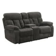 thumbnail image 1 of New Classic Furniture Bravo 2-Piece Fabric Power Living Room Set, Charcoal, 1 of 11