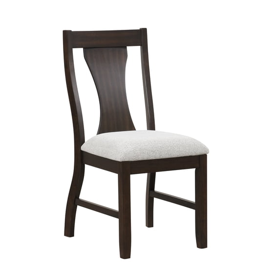 New Classic Furniture Chestnut Ridge Wood Dining Chair in Brown (Set of 2)