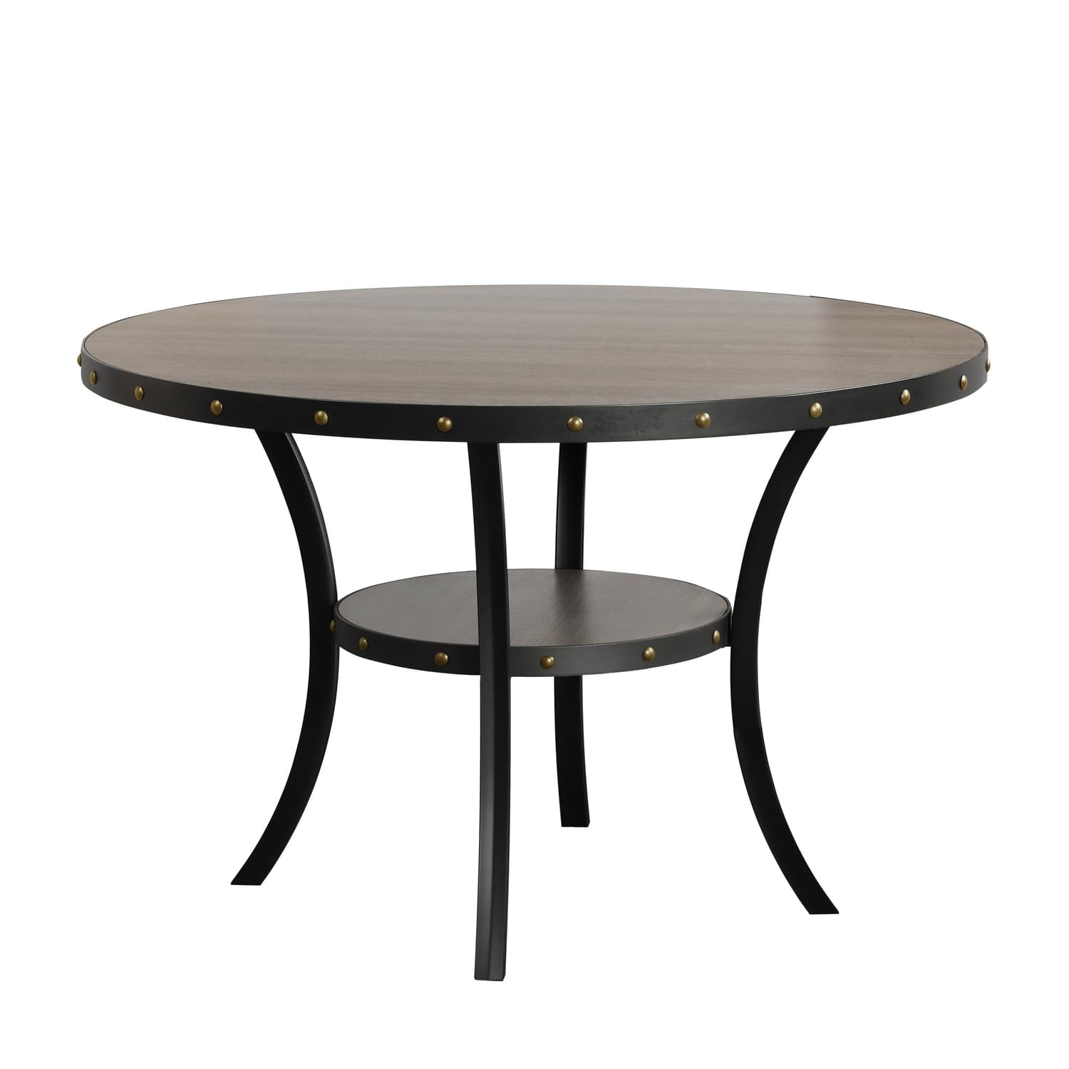 New Classic Furniture Classic Furniture Crispin Solid Wood Round Dining ...