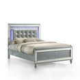 thumbnail image 1 of New Classic Furniture Contemporary Solid Wood 4/6 Full Bed in Silver, 1 of 6