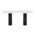 thumbnail image 1 of New Classic Furniture Faust 5-Piece Wood Counter Table Set with 4 Chairs in Gray, 1 of 10