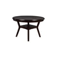 thumbnail image 1 of New Classic Furniture Furniture Gia 5-Piece Round Solid Wood Dining Set in Ebony, 1 of 9