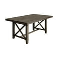 thumbnail image 1 of New Classic Furniture Julius 5-Piece Solid Wood Dining Set in Brown, 1 of 10