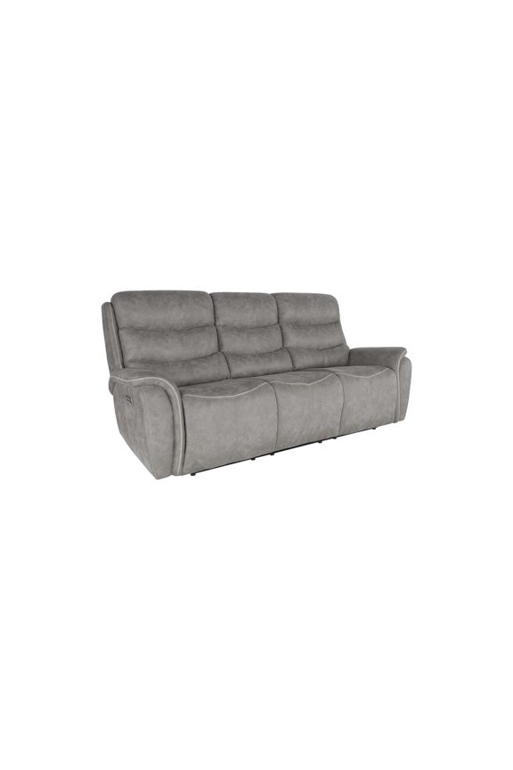 Kamari Fabric Power Reclining Sofa, Gray