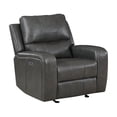 thumbnail image 1 of New Classic Furniture Linton 3-Piece Leather Power Living Room Set in Gray, 1 of 9