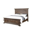thumbnail image 1 of New Classic Furniture Mar Vista 6/0 Solid Wood King Bed in Brushed Walnut, 1 of 4